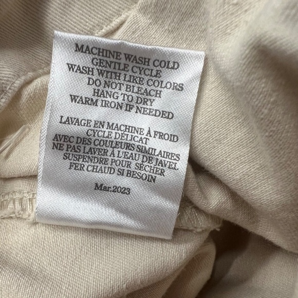 Z-Supply Cargo Pants Women M Beige Drawstring Pockets Soft Comfy Jogger Style - Picture 8 of 10